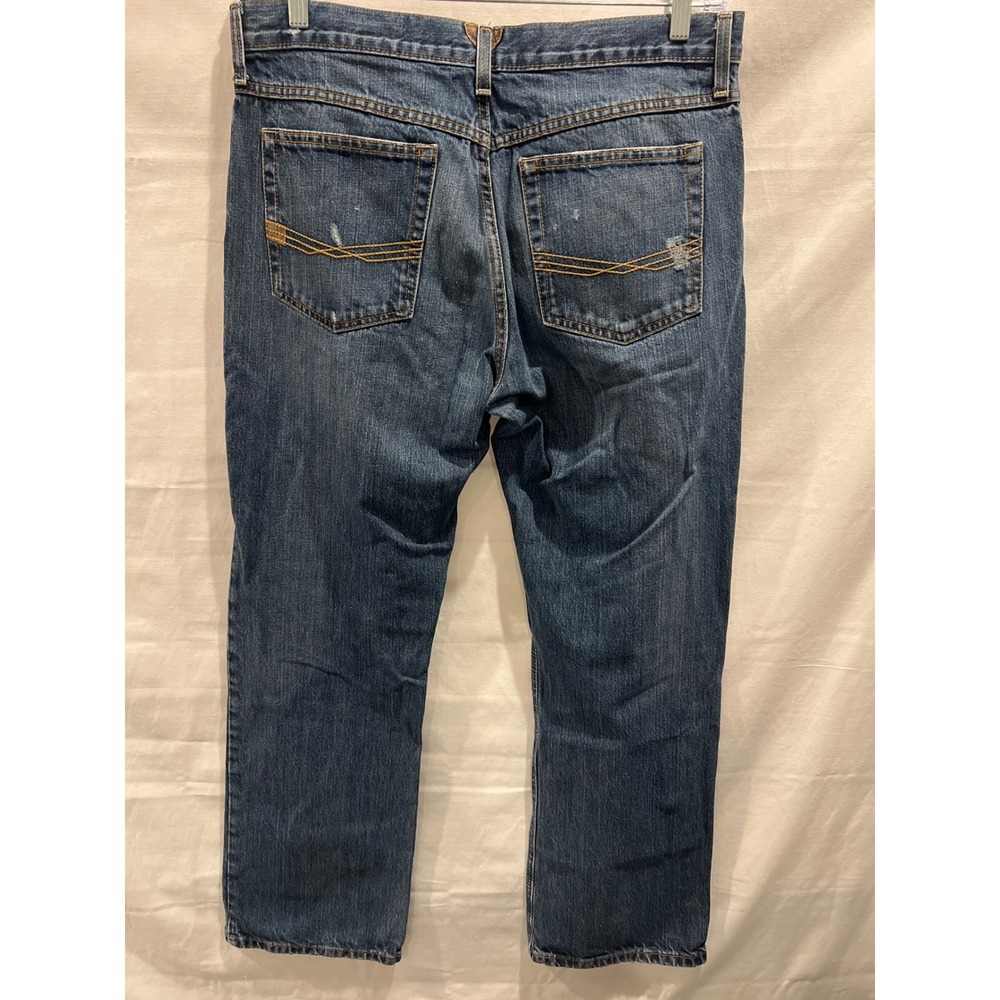 Ariat M4 Low Rise Straight Leg Mens Jeans 33x32 Medium Wash 10007775 AM 8681 B - Picture 4 of 8